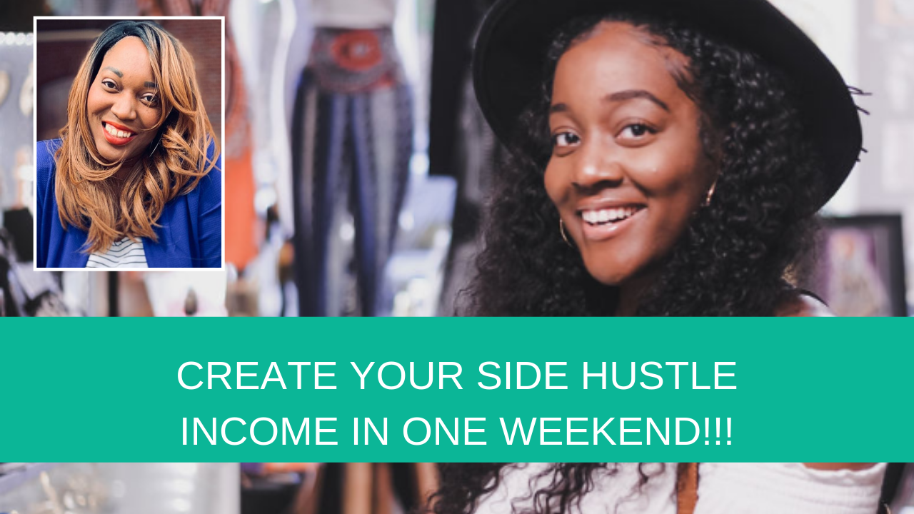 Create Your Side Hustle Income Plan in a Weekend